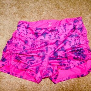 Zella gym/running spandex shorts